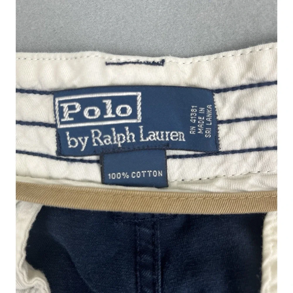 Ralph Lauren Polo Men's‎ Cargo Shorts Size 32 Blue